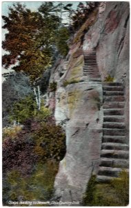 Steps leading to Newark, Ohio Country Club, Newark, Ohio (…