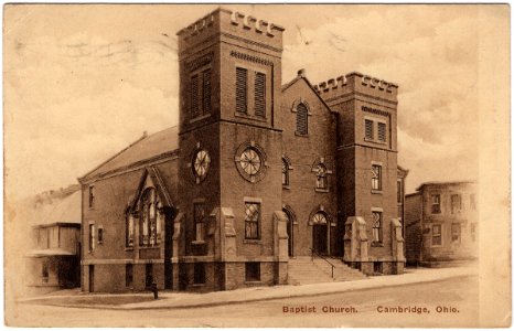 Baptist Church, Cambridge, Ohio (1928) photo