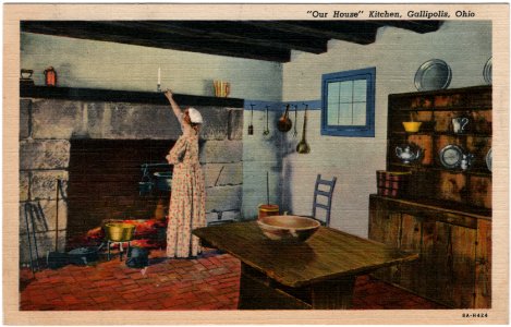 Our House Kitchen, Gallipolis, Ohio (Date Unknown)