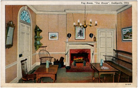 Tap Room, Our House, Gallipolis, Ohio (Date Unknown)