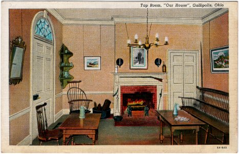 Tap Room, Our House, Gallipolis, Ohio (Date Unknown) photo