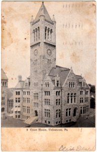Court House, Uniontown, Pennsylvania (1909) photo