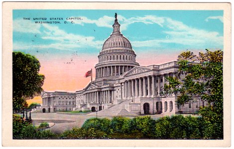 The United States Capitol, Washington, D.C. (1931) photo