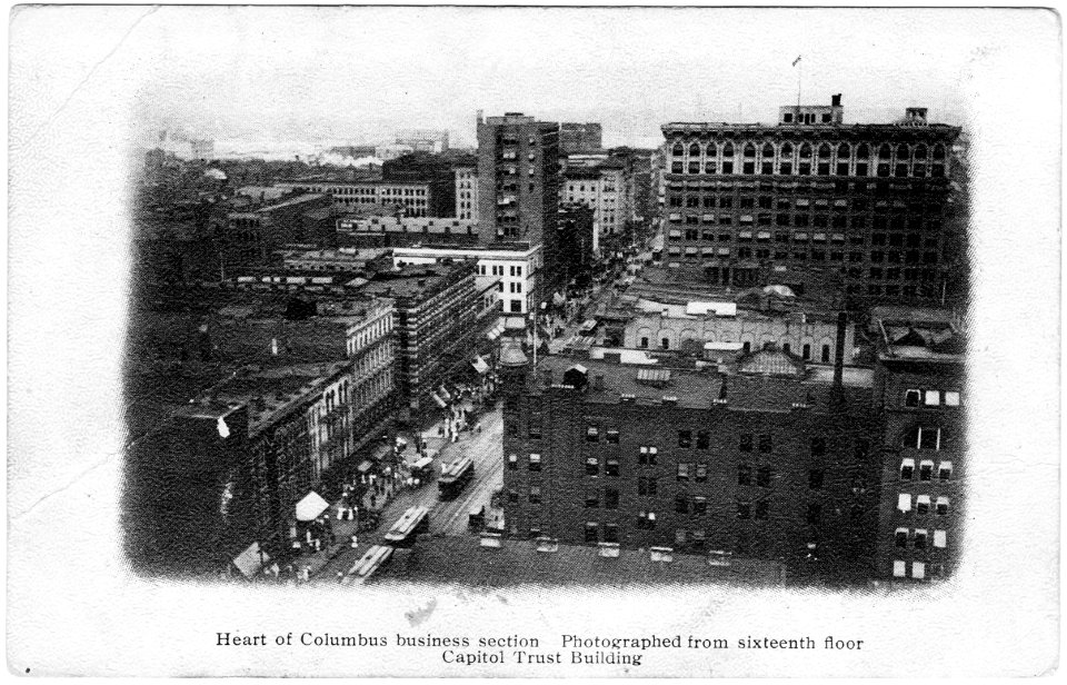 Heart of Columbus Business Section, Columbus, Ohio (1906)