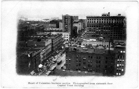 Heart of Columbus Business Section, Columbus, Ohio (1906) photo
