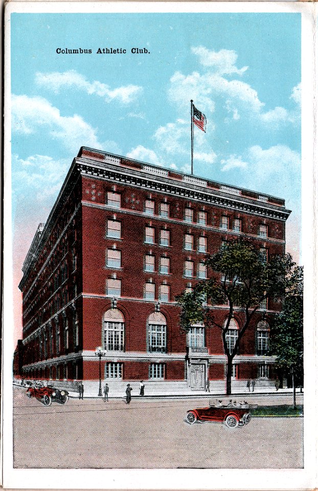Columbus, Ohio Postcard Book (1915) - Page 21: Columbus At…
