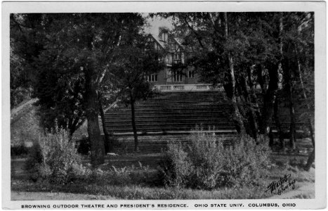 Browning Outdoor Theatre and President's Residence, Ohio S…