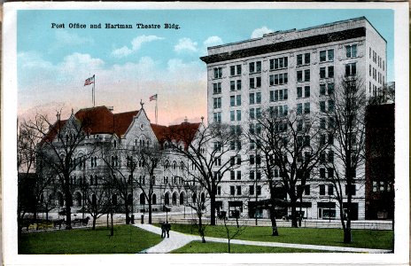Columbus, Ohio Postcard Book (1915) - Page 5: Post Office … photo