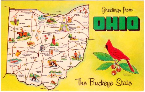Greetings from Ohio The Buckeye State (Date Unknown) photo