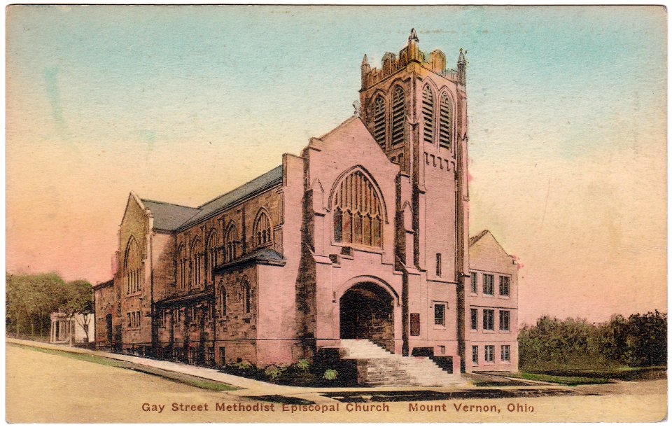 Gay Street Methodist Episcopal Church, Mount Vernon, Ohio …