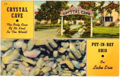 Crystal Cave, Put-In-Bay, Ohio (Date Unknown) photo
