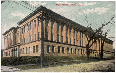 High School, Toledo, Ohio (Date Unknown) photo