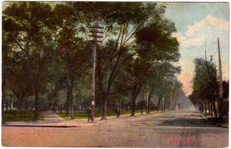 View of Tracy Park and Ninth Street, Portsmouth, Ohio (190… photo