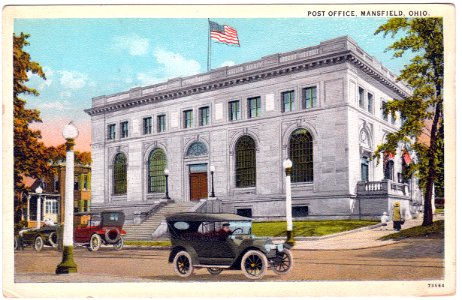 Post Office, Mansfield, Ohio (Date Unknown) photo