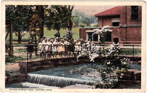 Water Works Park, Canton, Ohio (1918) photo