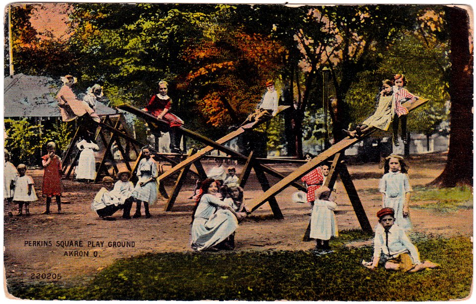 Perkins Square Play Ground, Akron, Ohio (1914)
