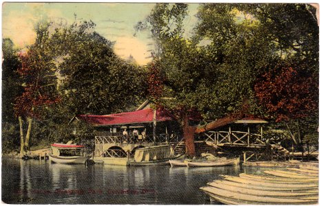 Boat House, Olentangy Park, Columbus, Ohio (1911) photo