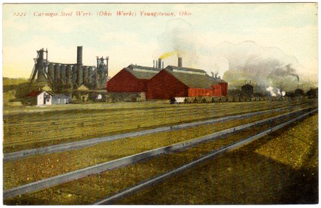 Carnegie Steel Works (Ohio Works), Youngstown, Ohio (Date … photo
