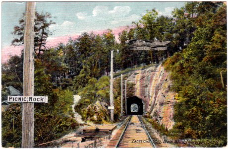 Black Hand Interurban Tunnel, Zanesville, Ohio (1907) photo