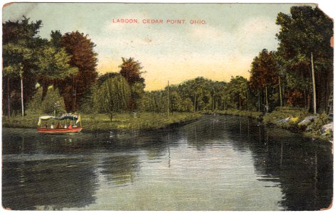 Lagoon, Cedar Point, Ohio (Date Unknown)