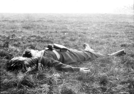 Glass Plates - Civil War, Kelham Hall - Lonely death on th…