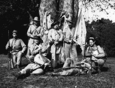 Glass Plates - Civil War, Kelham Hall.