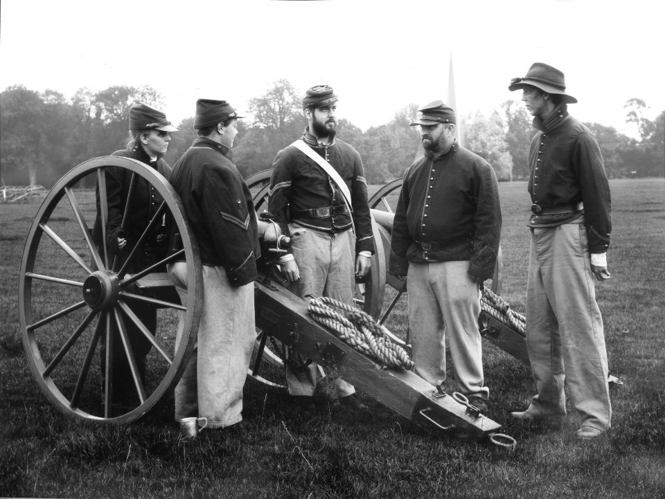 Glass Plates - Civil War, Kelham Hall.