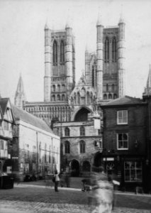 Dry Plate. Lincoln Cathedral