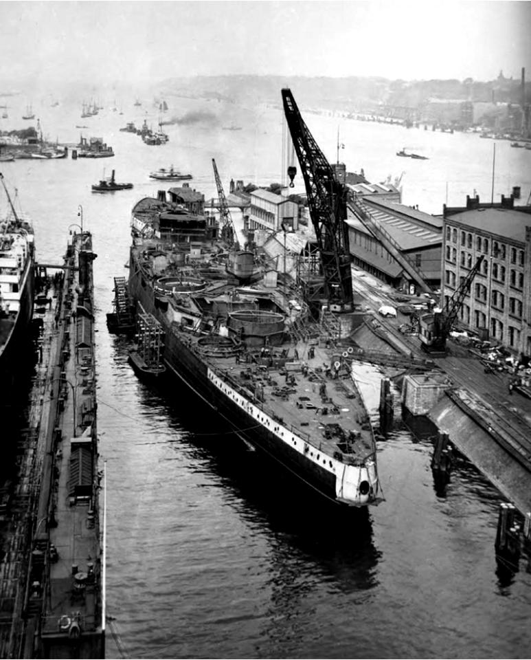 1913 - Crucero alemán de línea Seydlitz