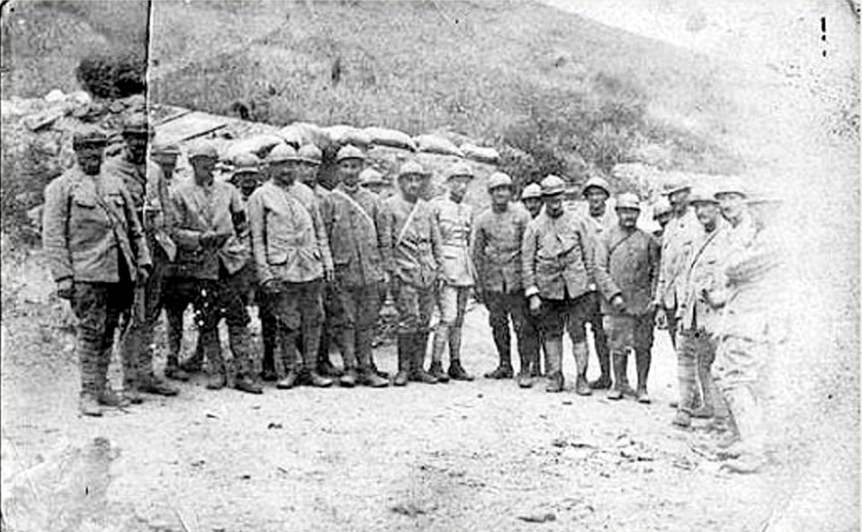 1914 - Soldados franceses en Ardenas