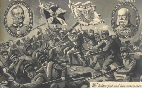 1914 Prusia y Austria