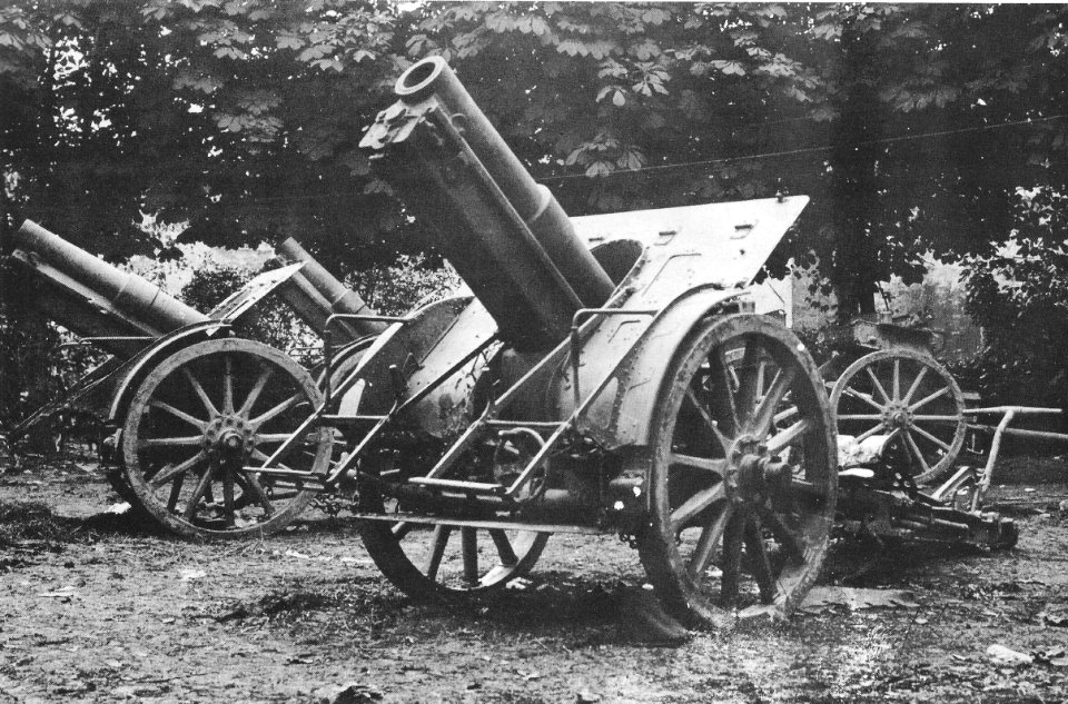 1914 Cañón corto de 5.9 pulgadas aleman de largo alcance