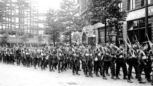 1914, el Imperio Británico en la guerra