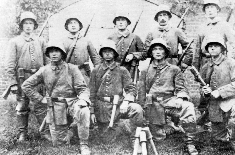 2 Marzo 1915 Primera patrulla de asalto de Alemania