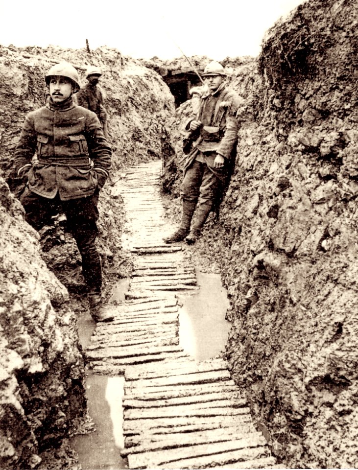 1914 Franceses en las Batallas de las Fronteras