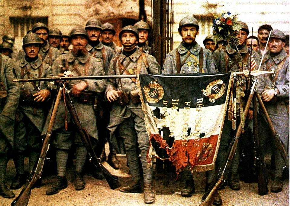 1914. Franceses en la guerra