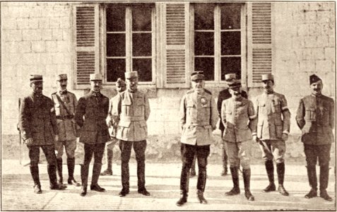 General Langle de Cary y su Estado Mayor