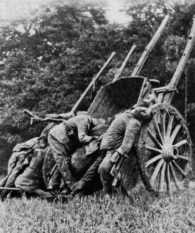 1914 - Alemanes caídos en la Batalla del Marne