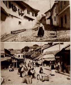 Escenas de la ruta a Sarajevo