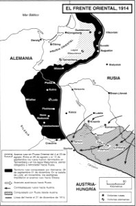 1914 Frente Ruso-Alemán