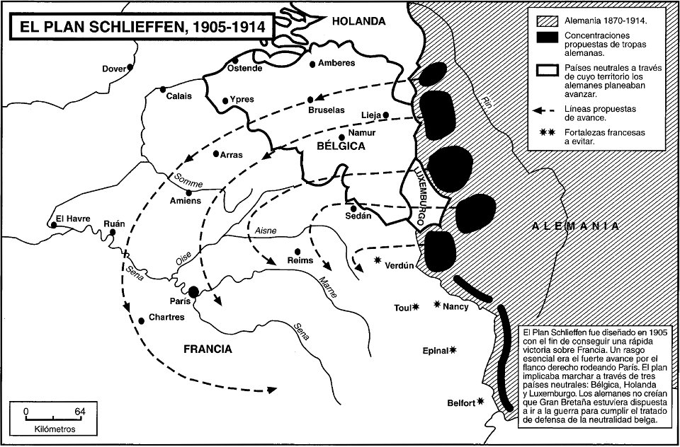 Plan Schlieffen hacia 1914