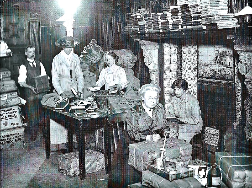 Mujeres británicas voluntarias