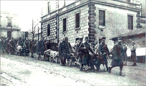 1914 Batalla de cer - infanteria Austro-Húngara