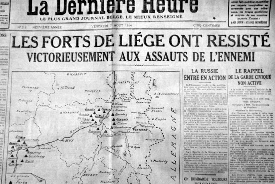 Resistencia de los fuertes belgas