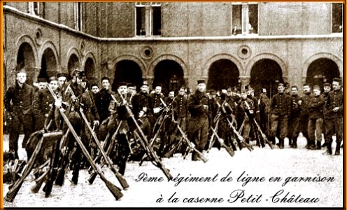 Ago 1914 Regimiento de Belgica