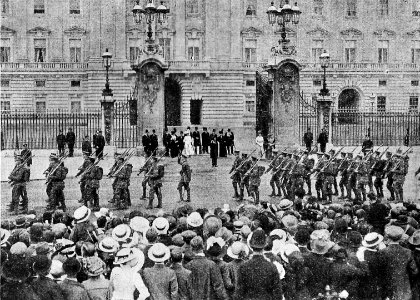 Despedida oficial de la Fuerza Expedicionaria Británica