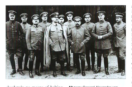 1914 Alexander von Kluck posa después de tomar Lieja photo