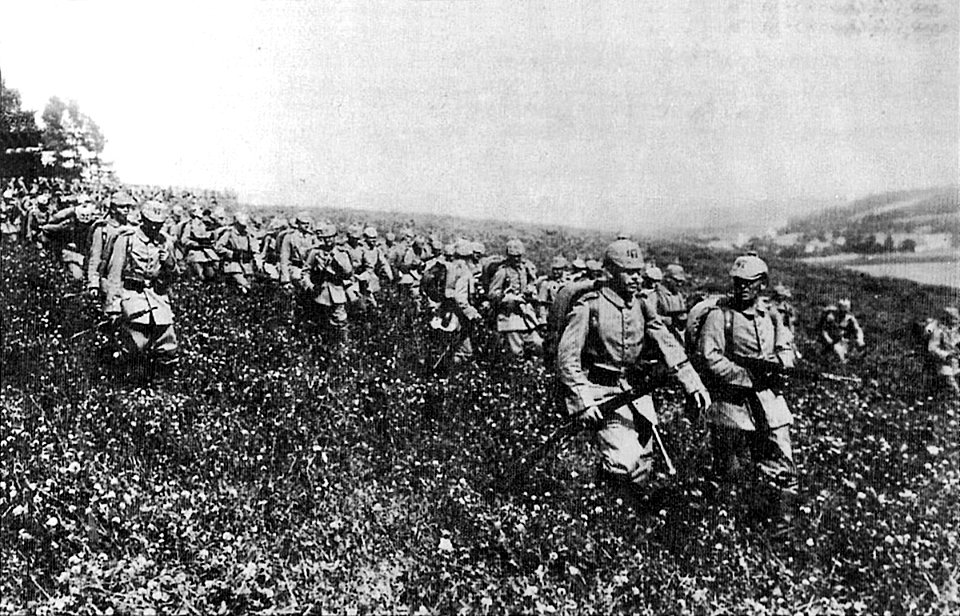 1914 Invasión alemana de Bélgica