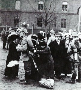 1914 Agosto - Movilización en Alemania photo