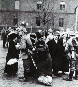 1914 Agosto - Movilización en Alemania
